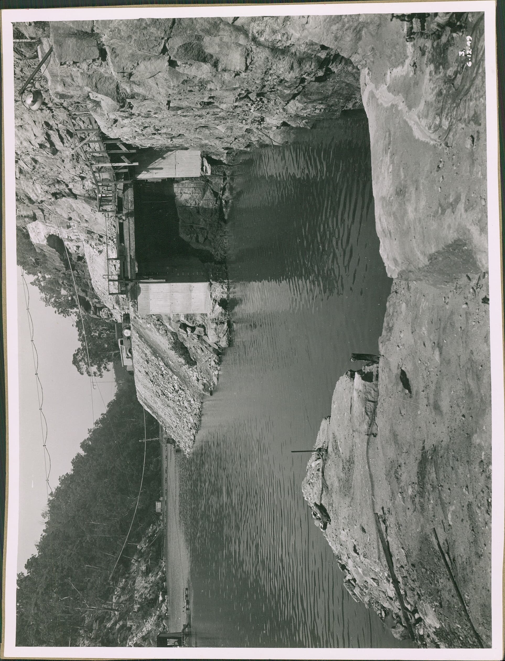 Warragamba Dam construction photo 3