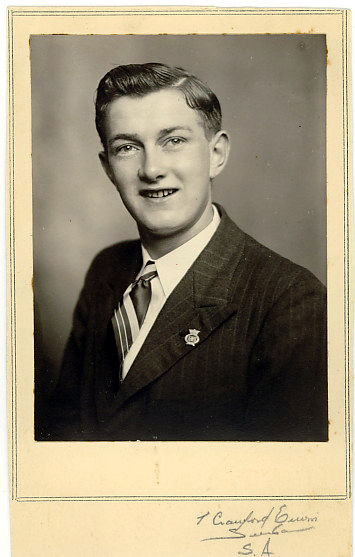 Red Morgan as a young man