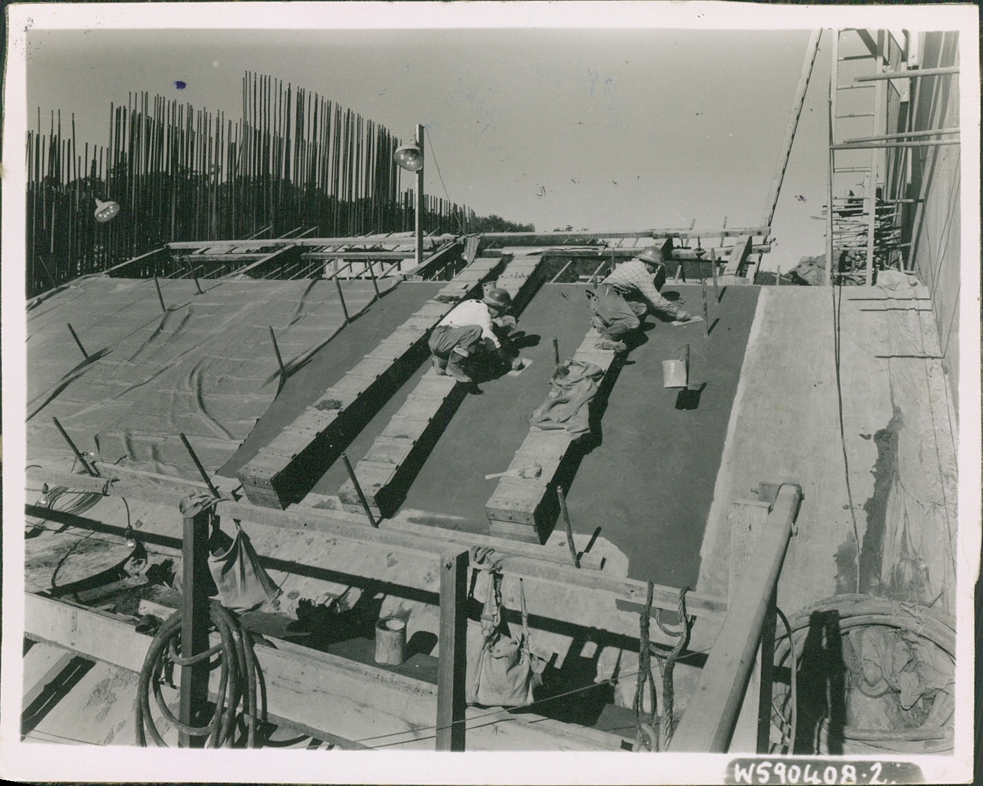 Construction site overview