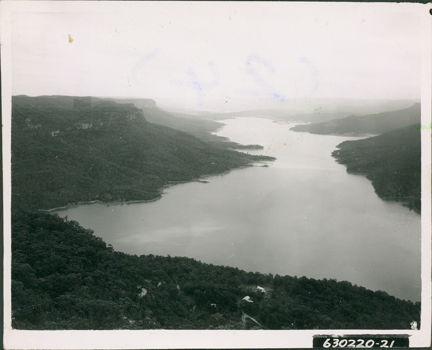 Progress on the dam wall